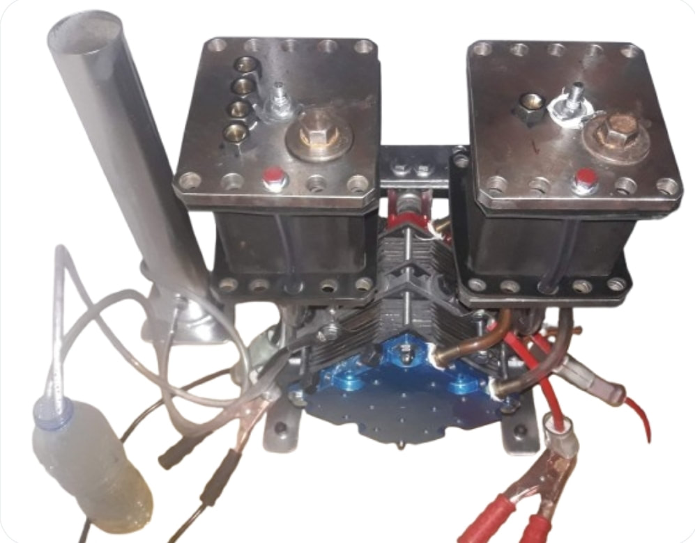 HHO System — Twin Block, 2 Tanks + Sand Heater — view 2