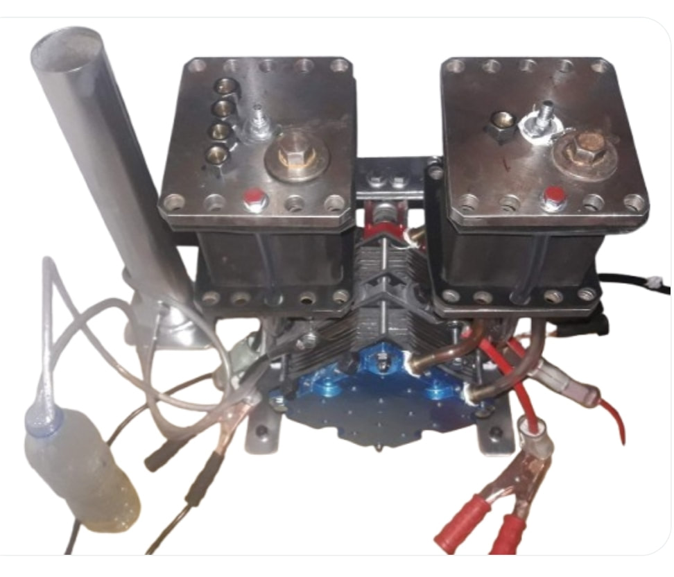 HHO System — Twin Block, 2 Tanks + Sand Heater